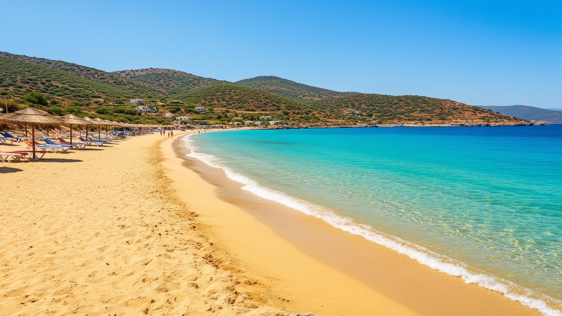 Komi Beach, Chios